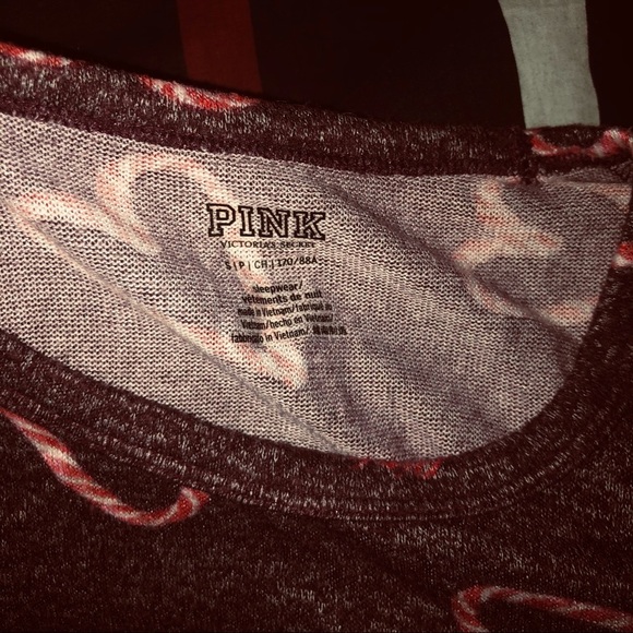 Victoria's Secret PINK Candy Cane Small S Top - Picture 4 of 4